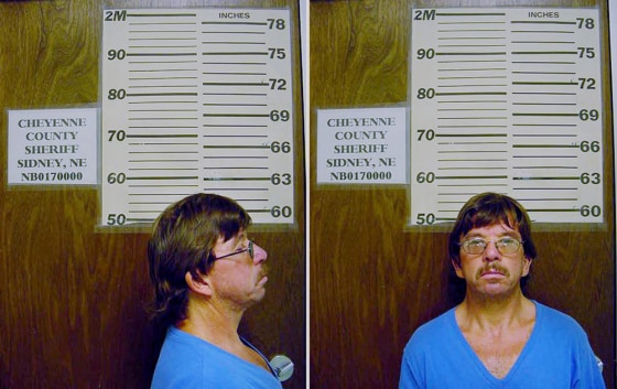 Nebraska Sheriff's office booking photo shows Thompson in 2005
