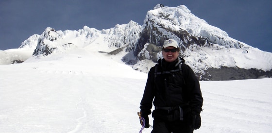 Mike Stuckey recently conquered Oregon's Mount Hood. His next challenge is prostate cancer.