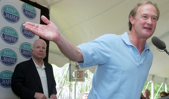 Lincoln Chafee, John McCain