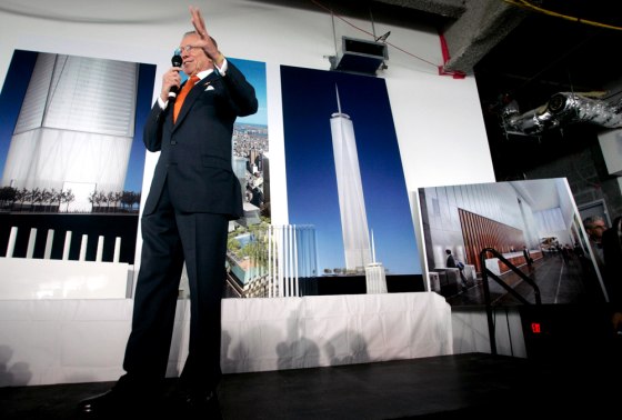 Real estate developer Larry Silverstein talks about refinements to the design of the Freedom Tower in New York