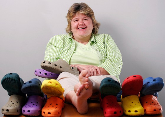 Clog like Crocs make great fashion strides