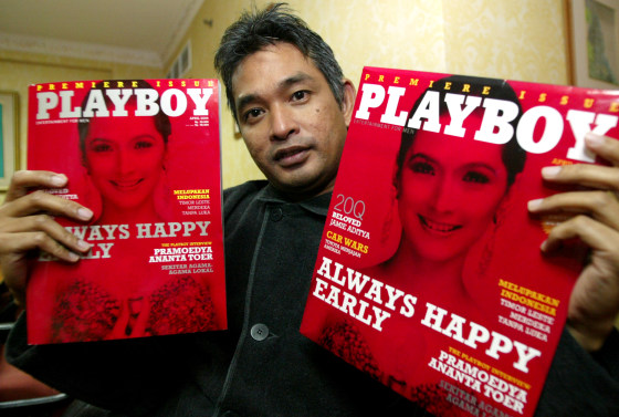 ARNADA HOLDS PLAYBOY
