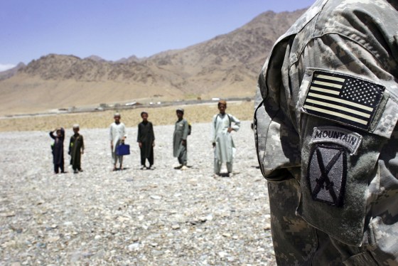 U.S. Forces In Afghanistan On Anti-Taliban Operation Mountain Thrust