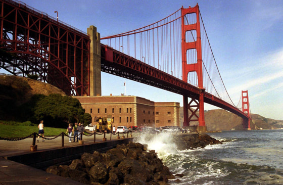 File photo of the Golden Gate Bridge