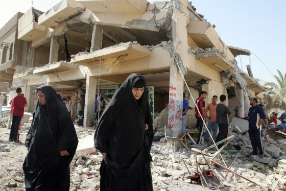 U.S., Iraq dispute blasts in Shiite neighborhood