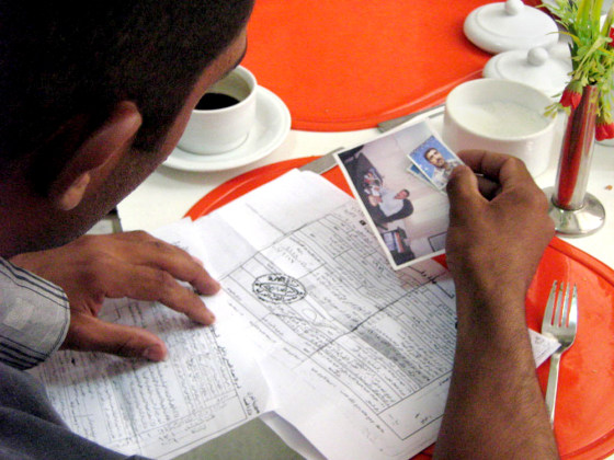 Baghdad resident Abu Nasr, holding photographs and death certificates of relatives killed after going to the hospital, said that he would “prefer now to die instead of going to the hospitals.” 