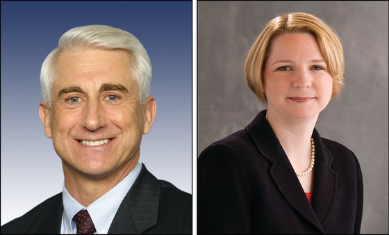 Republican Rep. Dave Reichert is facing a challenge from Democrat Darcy Burner in Washington state.