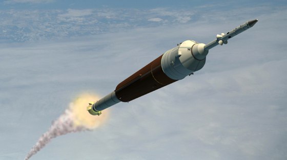 NASA is targeting April 2009 to test the first stage of its Ares 1 rocket, a five-segment booster evolved from its four-segment solid rocket boosters used to launch space shuttles into orbit. 