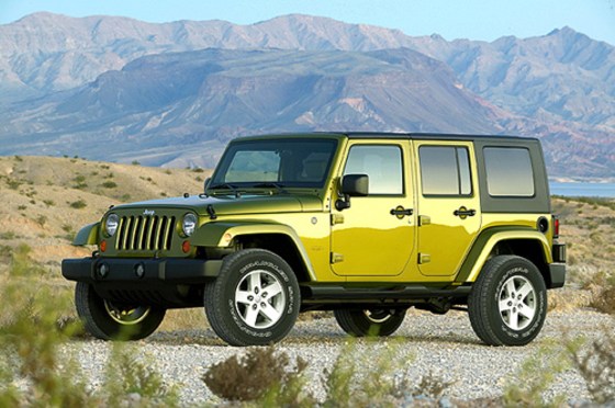 The Jeep Wrangler Unlimited is one of the latest models unveiled for fall 2006.