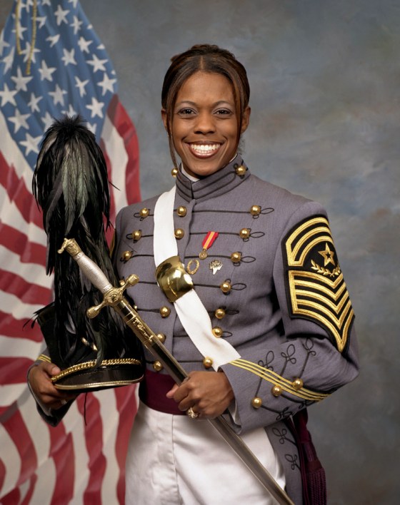 Emily Perez, the highest-ranking black and Hispanic woman cadet in corps history, was 23.