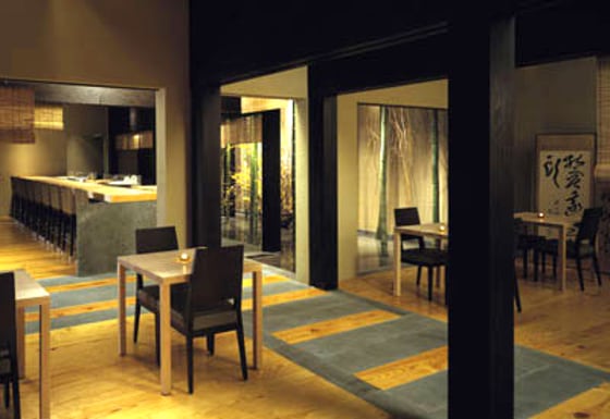 Sushi is flown in directly from Japan to New York City's Masa, where dinner will run you $446 American.