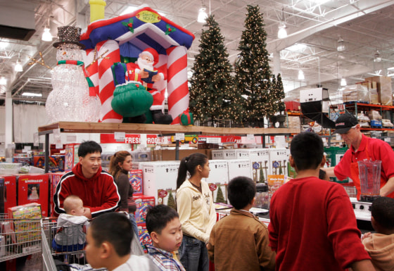 Rockin around the Christmas tree before it's time to do the Monster Mash? You can at this Costco in Brooklyn.