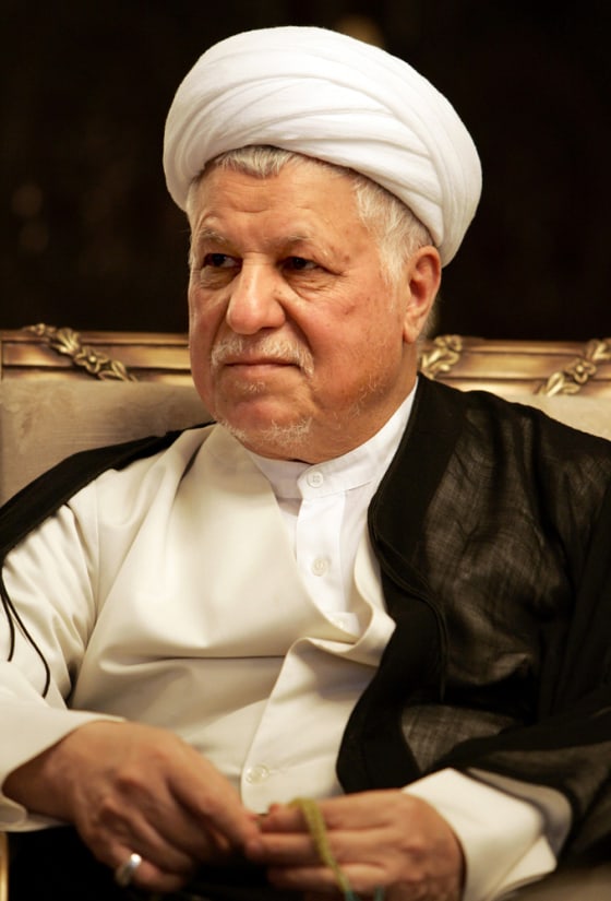 Iran's former President Rafsanjani meets Iraqi Prime Minister al-Maliki in Tehran