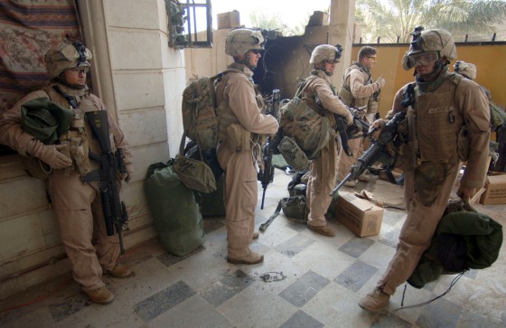 U.S. Marines Keep Hold Of Fallujah