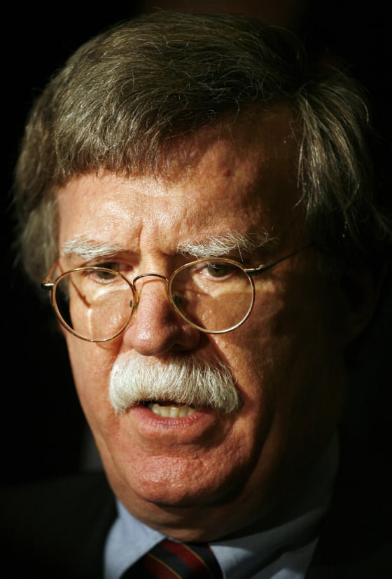 Bolton Talks To The Media