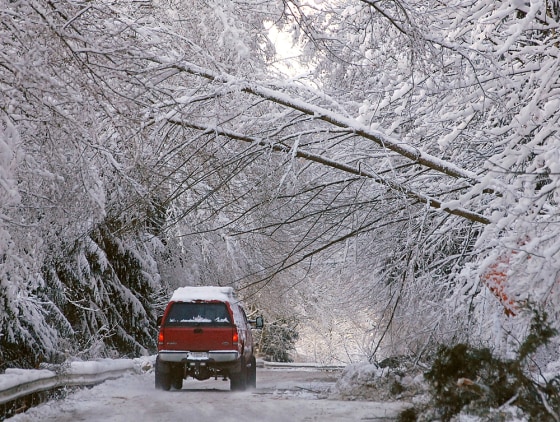 A driver travels the South Skagit Highway on Tuesday, which follows the south bank of the Skagit River from Sedro-Woolley to Concrete, Wash.