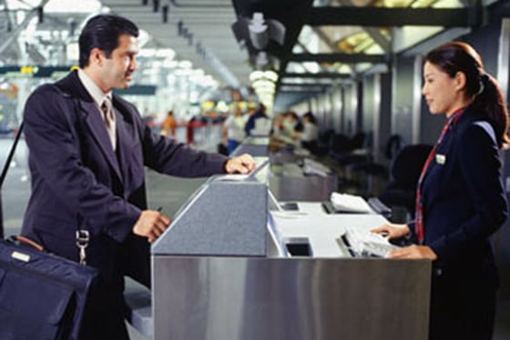 Getting to the airport early is important for business travelers during the busy holiday season.