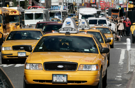 Starting just after midnight Wednesday, the fare for an average cab ride climbed by about $1 as passengers faced higher charges for time spent sitting in traffic.