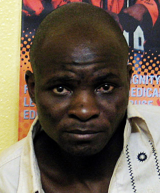 A recent police handout picture shows An