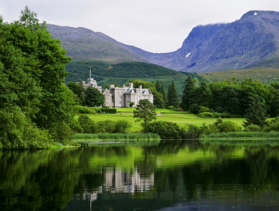 "I never saw a lovelier or more romantic spot," wrote Queen Victoria of the Inverlochy Castle in Fort William, Scotland. In addition to hiking, Inverlochy offers an 18-hole golf course, whitewater rafting, mountain biking, skiing and off-road driving. 