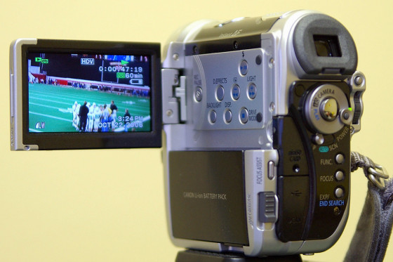 Canon hopes consumers will ditch their grainy analog and standard-definition camcorders in favor of its HV10 camera, which records video in the high-definition 1080i format.