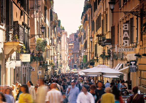 Via Condotti, Rome, Italy