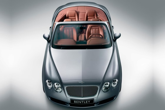 The Bentley Continental GTC, one of the hottest cars for 2007, is a sexy new droptop version of the sporty Continental GT coupe.