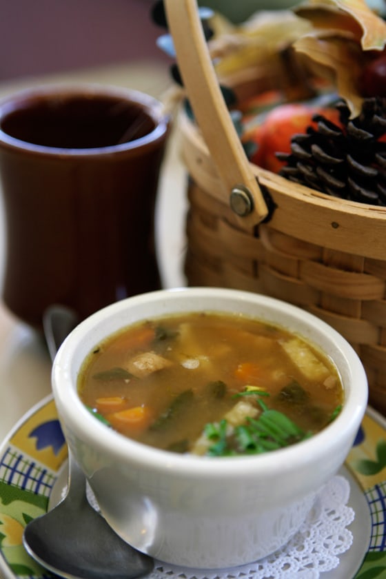 Soup is a convenient way to work more vegetables into meals.