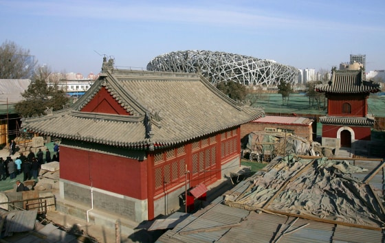 Beijing Preserves Historial Relics At Construction Sites of Olympic Venues