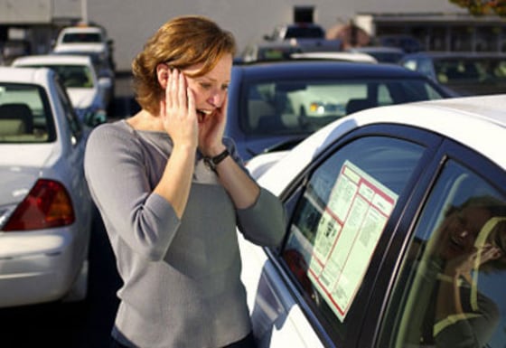 Sticker shock? Despite the mistrust, most people like haggling over the cost of an automobile.