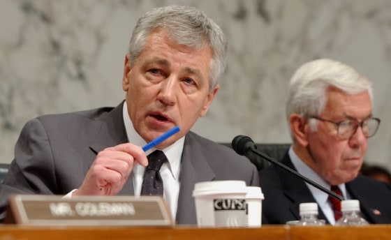 Chuck Hagel, Richard Lugar