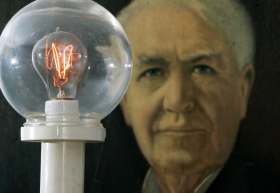 Original edison light bulb on sale