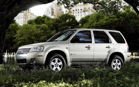 An increasing number of environmentally minded companies outside the auto sector, like Bank of America and Google, are offering employees a bonus for buying hybrids like this 2007 Mercury Mariner.