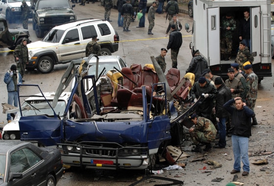 MIDEAST LEBANON BUS ATTACK