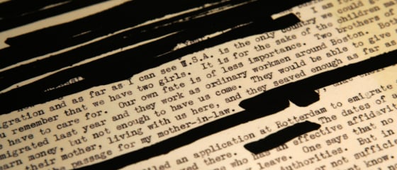 A copy of this letter written by Otto Frank, dated April 30, 1941, was released by the YIVO Institute for Jewish Research Wednesday.