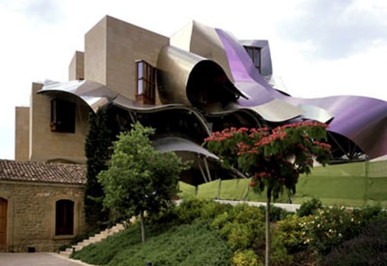 The Hotel Marqués de Riscal in Elciego, Spain gives you a rare chance to stay inside a work of modern art. Just don't expect too many right angles in the 41 rooms.