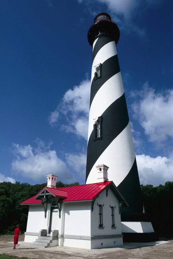 Striped Lighthouse