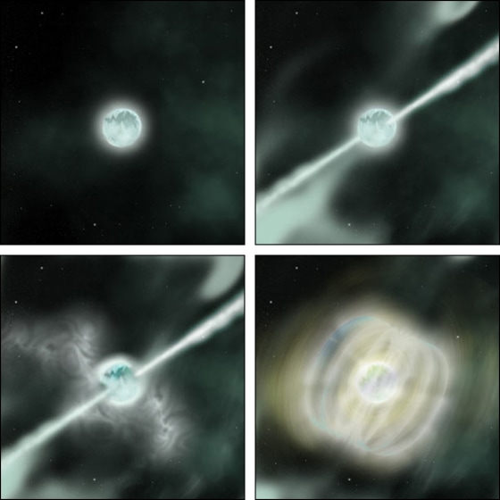 Exploding Star System Exploding star sets longevity record
