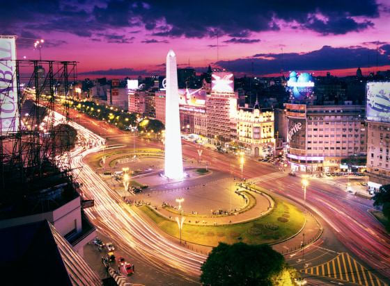 Obelisk on Avenida 9 de Julio