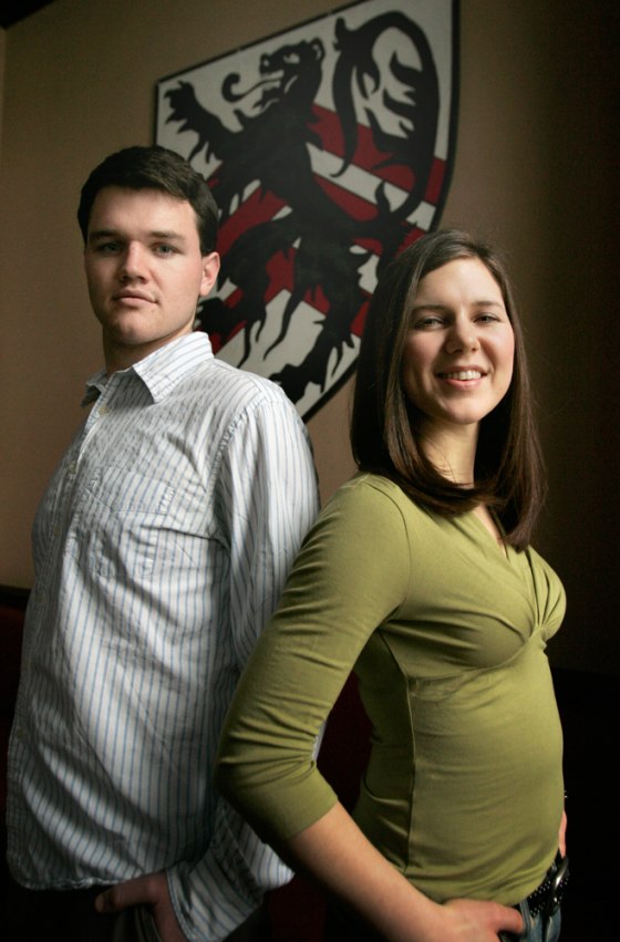 Harvard University seniors Justin Murray and Sarah Kinsella founded the Harvard student group True Love Revolution to promote abstinence on campus.