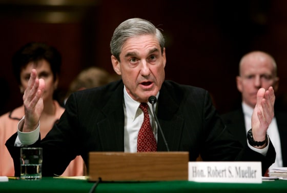 FBI Director Mueller testifies at a Senate Judiciary Committee hearing in Washington