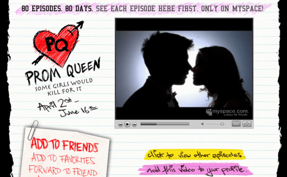 Internet drama 'Prom Queen' is the first show to be produced by a new studio formed by former Disney CEO Michael Eisner.