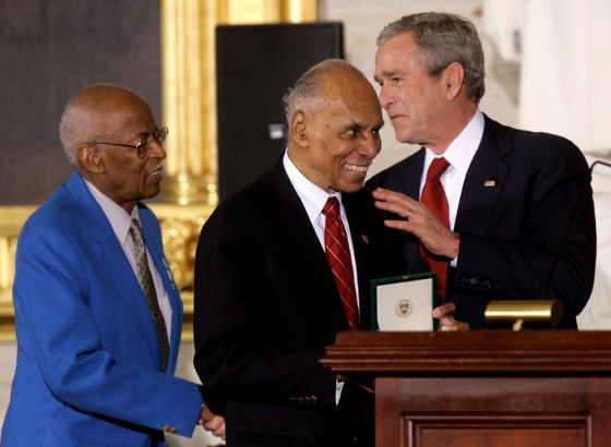 George W. Bush, Alexander Jefferson, Roscoe Brown