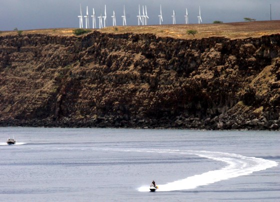 The Pakini Nui wind farm already provides renewable energy in South Point, Hawaii.