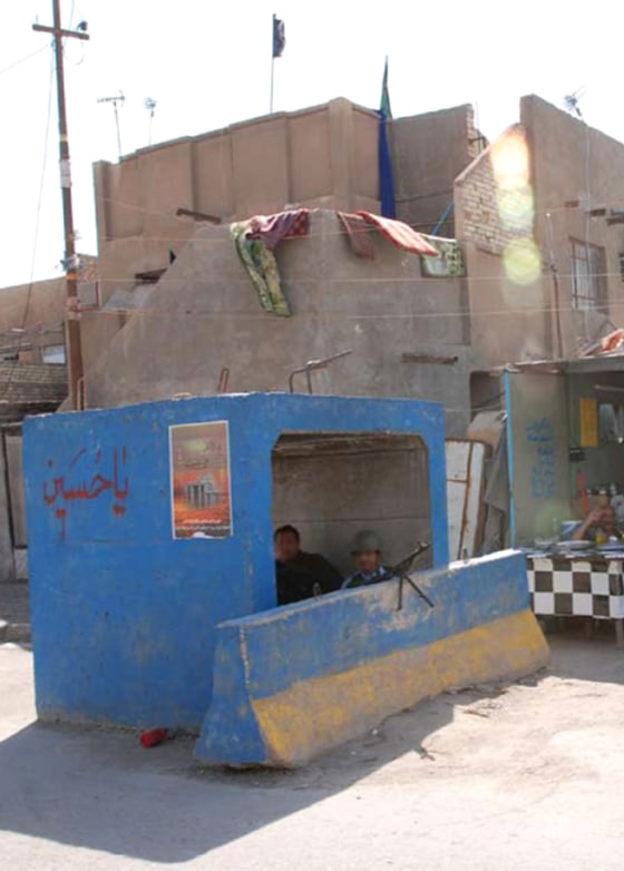 This photo from the April 14 issue of "The Advisor," a weekly English-language publication of the Multinational Security Transition Command-Iraq, unwittingly highlights the biggest problem facing Iraq and the U.S.-led coalition forces – sectarian violence. 