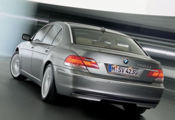 The BMW 7 Series long-wheelbase sedan was ranked second on the list.