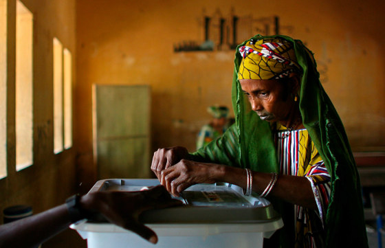 Malians vote in presidential elections