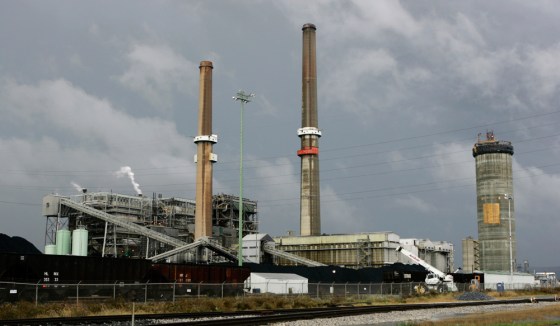 Coal-fired power plants like this one in York Haven, Pa., emit large amounts of carbon dioxide, a gas tied to global warming.