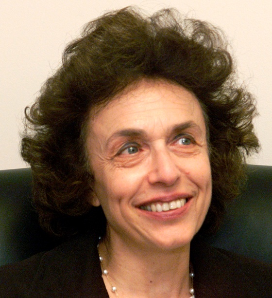 File photo of Haleh Esfandiari, the director of the US Woodrow Wilson International Center for Scholars' Middle East program