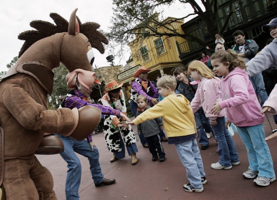 Cast members from \"A Toy Story\" dance wi